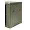 Wall-mounted cabinet, 19'', 9U, depth 450mm, unassembled, RAL 7035
