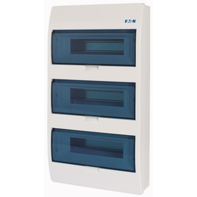 Wall-mounted cabinet IP40 36 mod (3x12) BC-O-3/36-ECO