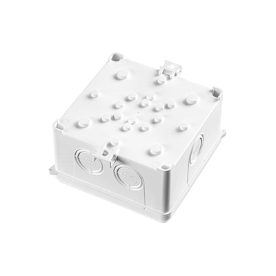 Wall-mounted junction box 118x118x68 IP67 white