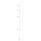 Wand- und Schornstein-Blitzschutzmast H=6M