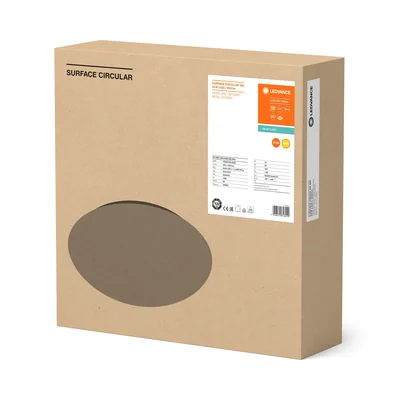 Wandleuchte SURFACE CIRCULAR 400 24 W 3000K IP44 WT