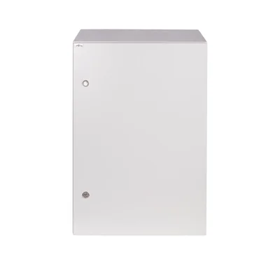 Wandschrank 19 15Ux600x400 mm IP 54, massive Seitenwände, massive Türen, außen, RAL 7035