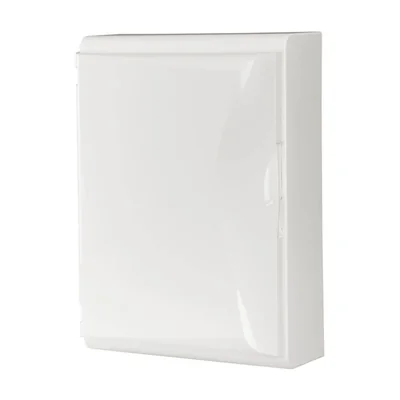 Wandschrank 475 mm mit weißen Türen