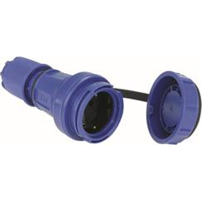 Waterproof NAUTILUS socket with IP66/68 pin cover