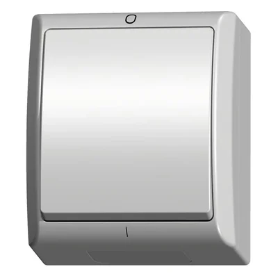 WAVE Interruptor bipolar, blanco