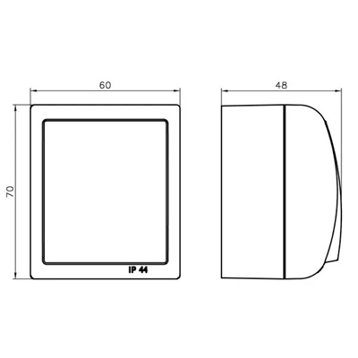 WAVE White "bell" closing switch