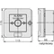 WAZ-1S Interruttore di allarme automatico da superficie NC-NO IP-55