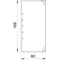 WDK80170CW Installationskanal mit perforiertem Boden
