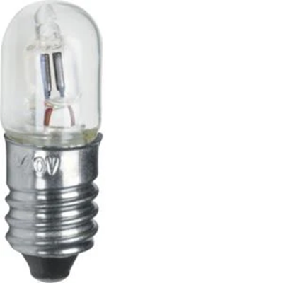 Weiße Leuchtstofflampe E10