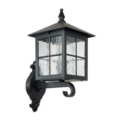 WENECJA Lampa zewnętrzna ścienna góra czarna