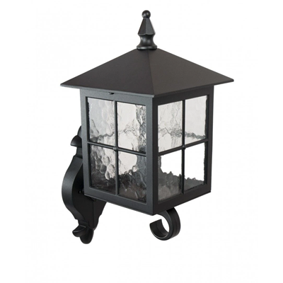 WENECJA Lampa zewnętrzna ścienna góra czarna