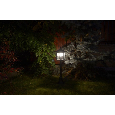 WENECJA Outdoor wall lamp black top