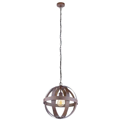 WESTBURY Single pendant lamp 37cm rusty