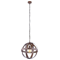 WESTBURY Single pendant lamp 37cm rusty
