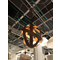 WESTBURY Single pendant lamp 37cm rusty
