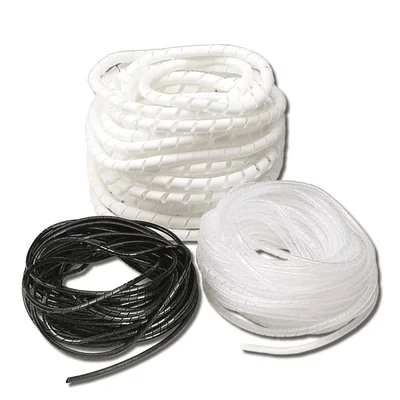 Wężyk spiralny czarny 5x3,7mm wiązka 4-20mm