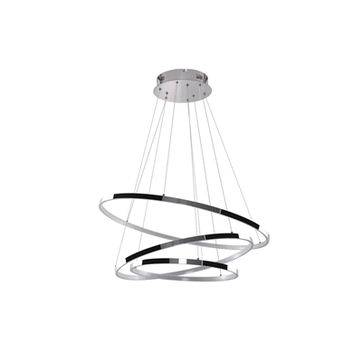 WHEEL 3 DIMM Pendant lamp chrome
