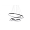 WHEEL 3 DIMM Pendant lamp chrome