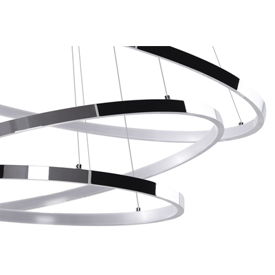 WHEEL 3 DIMM Pendant lamp chrome