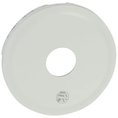 White antibacterial TV socket