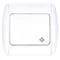 White cross connector