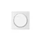 White dimmer cover