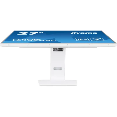 White iiyama ProLite T2752MSC-W1 27" IPS LED Touch Monitor /HDMI, DisplayPort/ Speakers, NANO Coating