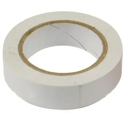 White insulating tape 19mm x 20m, 1kV certificate