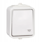 White "light" button