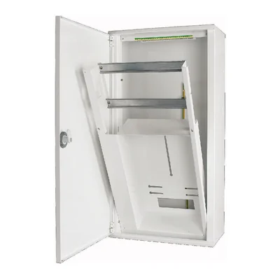 White plastic door with a lock, BCZ-A-GWS-1/13