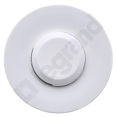 White "Push" button