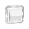 White RJ45 x2 socket cover