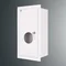 White surface-mounted switchgear