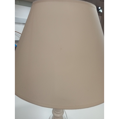 White table lamp