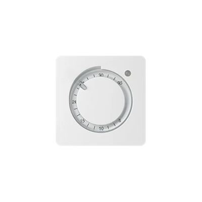White thermostat cover