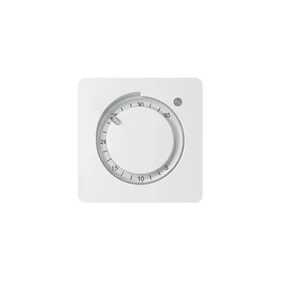 White thermostat cover