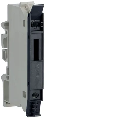 Wide terminal with space for gG(6x32) 4mm2 fuse
