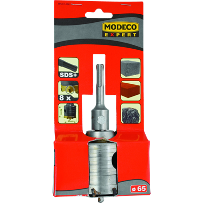 Wiertło koronowe do betonu 65mm uchwyt HEX