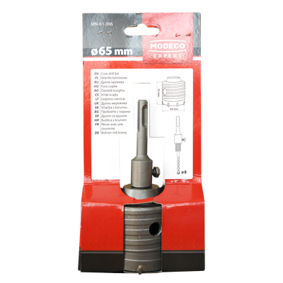 Wiertło koronowe do muru uchwyt SDS+ 80mm