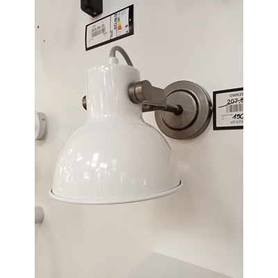 WIMPY White wall lamp