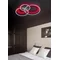 WINONA Plafonnier 60cm 28W 3000K 3200lm IP20 noir