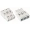 WINSTA 3-way white plug