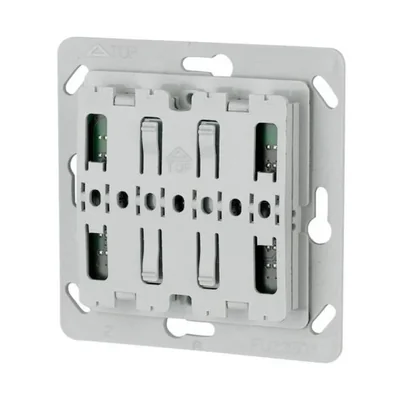 Wireless transmitter 55x55mm for double key with LED, CTAA-02/04-LED