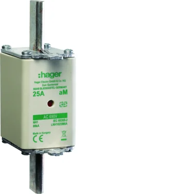 Wkładka bezpiecznikowa nożowa NH1 aM 690V 25A