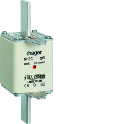 Wkładka bezpiecznikowa nożowa NH3 gG 690V 315A