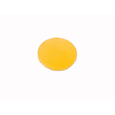 Wkładka przycisku żółta płaska bez opisu, M22-XD-Y