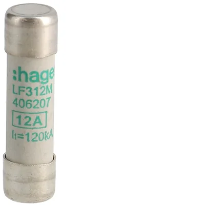 Wkładka topikowa cylindryczna 10x38 mm aM 12 A 500 V a.c.
