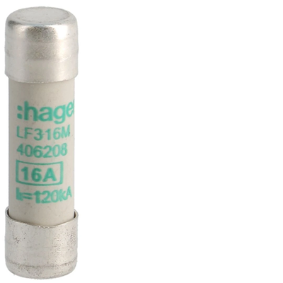 Wkładka topikowa cylindryczna 10x38 mm aM 16 A 500 V a.c.