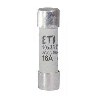 Wkładka topikowa cylindryczna PV gR 700V - CH10x38 16A gR 700V