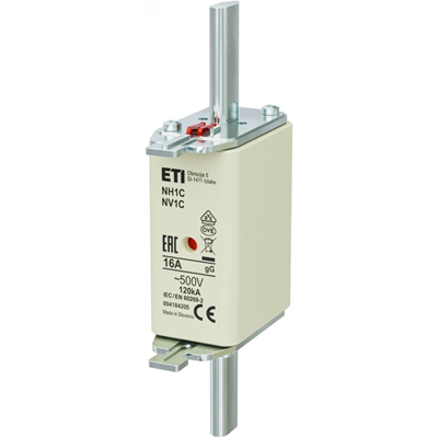 Wkładka topikowa NH1C gG 16A/500V